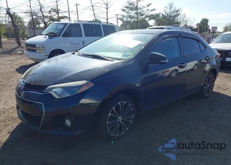 2014 Toyota Corolla L/Le/Le Pls/Prm/S/S Pls from USA, damaged, VIN 2T1BURHE1EC106472